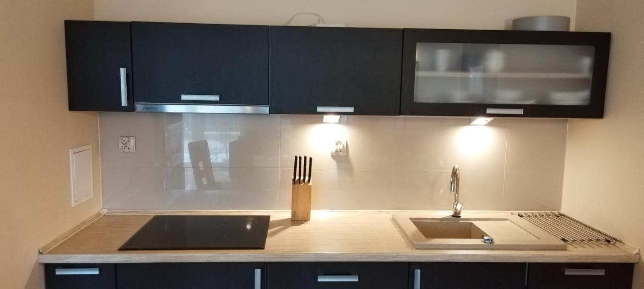 Apartament Amber Z Duzym Tarasem Apartman Kołobrzeg Kültér fotó